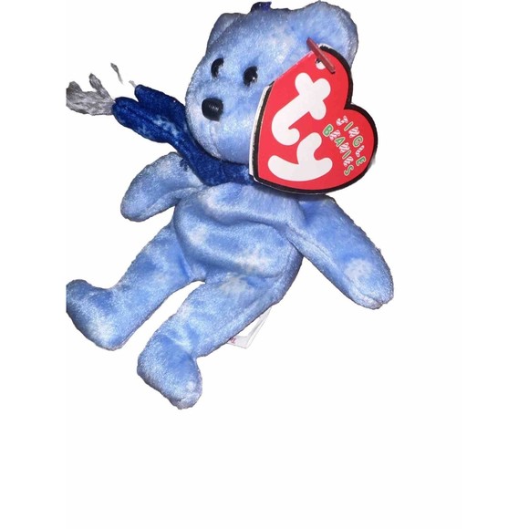 TY Christmas Jingle Beanie 1999 Holiday Teddy - Bear - Picture 3 of 10